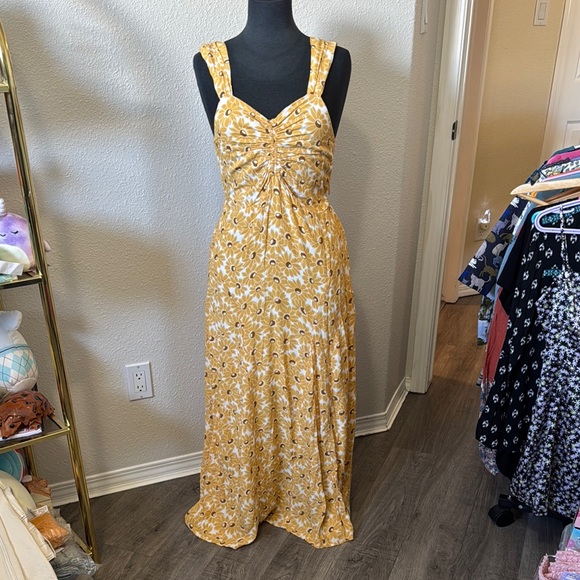 free people Rosalee Midi Dress . - Picture 2 of 8